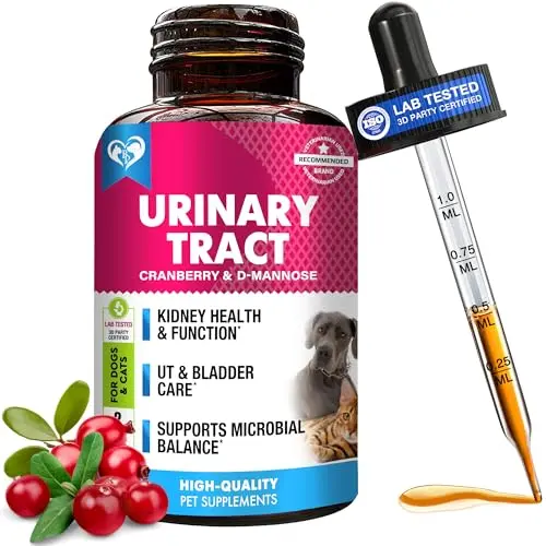 Beloved Pets natural urinary tract infection treatment drops for dogs and cats