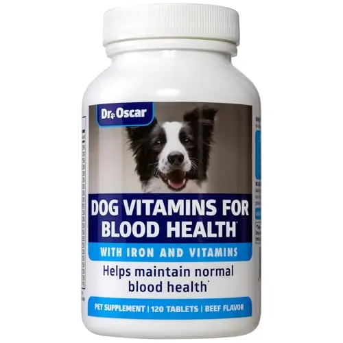 Dr. Oscar 3in1 Blood Aid iron supplement tablets for dogs