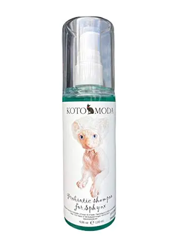 Kotomoda probiotic shampoo lotion for Sphynx cats