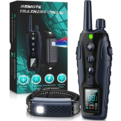 Nikketta Dog Shock Collar with flashlight and keypad lock for German Shepherds
