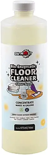 DU-MOST concentrated enzyme floor cleaner for hardwood and other hard surfaces