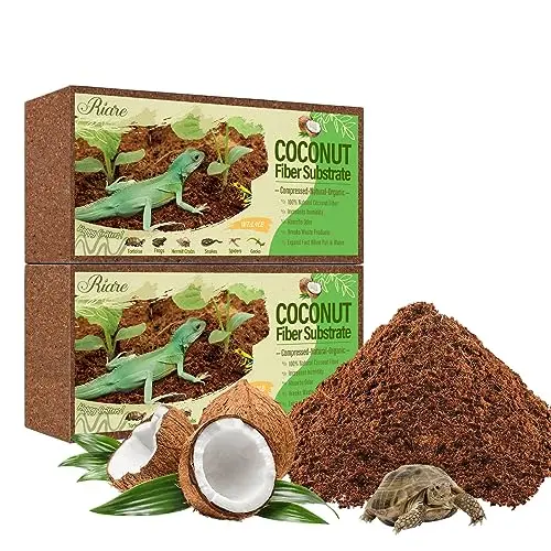 Riare compressed coconut fiber brick substrate