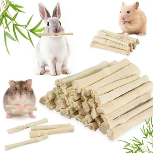 SUKH 240g Sweet Bamboo Chew Sticks for rabbits and guinea pigs