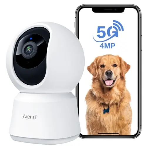 ARENTI indoor pet camera with auto-tracking feature