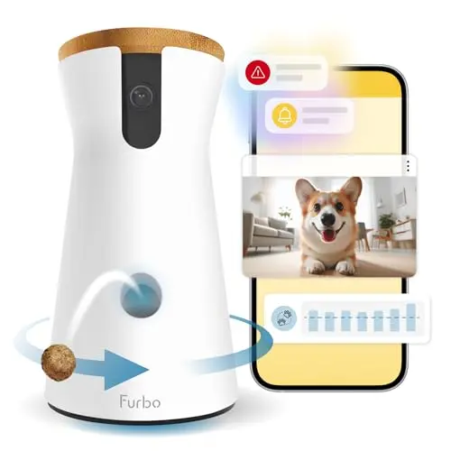 Furbo 360 dog camera with treat tossing and subscription