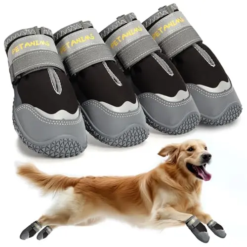 Petanims Dog Shoes with zipper closure