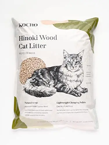 KOCHO Hinoki Wood Cat Litter bag