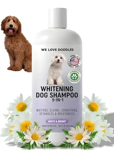 We Love Doodles Whitening Dog Shampoo bottle