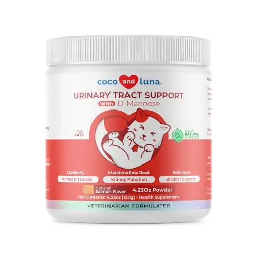 Coco and Luna cranberry powder supplement for cats