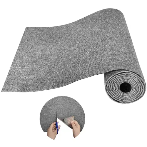 YEXEXINM trimmable self-adhesive cat scratching post carpet