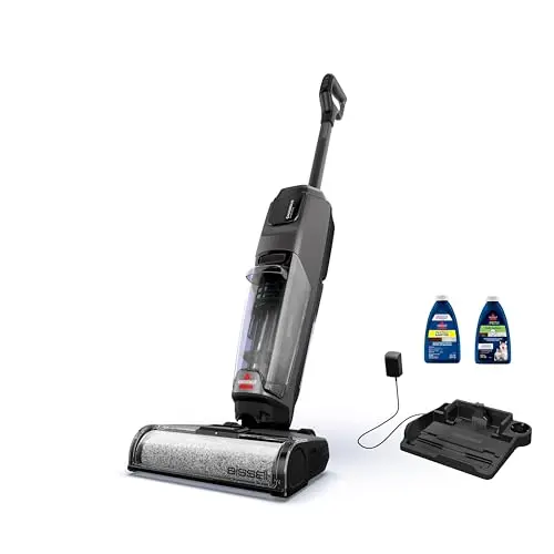 BISSELL CrossWave OmniForce cordless wet dry vacuum in black and grey