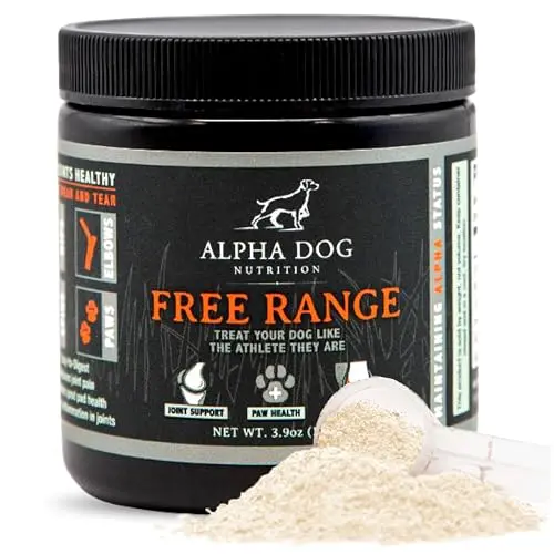 Alpha Dog Nutrition joint health enhancer powder for dogs