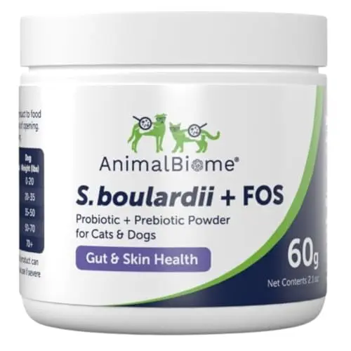 AnimalBiome S. Boulardii Probiotic Powder for dogs and cats