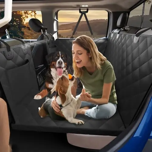 Btefd XL Dog Seat Cover Extender for Crew Cab Trucks