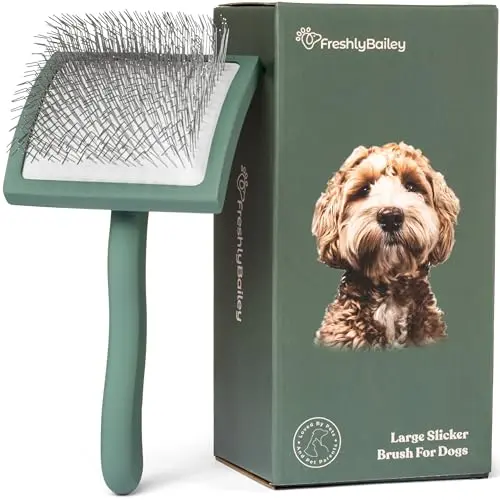 Freshly Bailey large slicker brush for Goldendoodles
