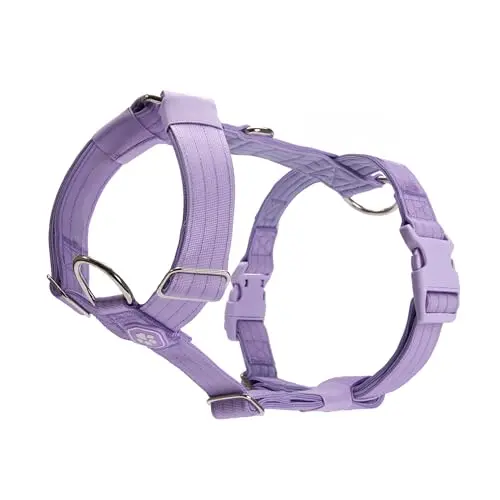 Spark Paws heavy-duty no-pull dog harness in purple for large dogs