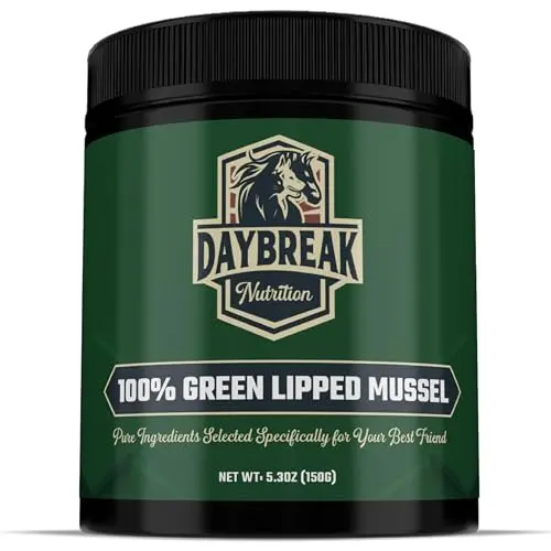 Daybreak Nutrition pure green lipped mussel powder for dogs and cats