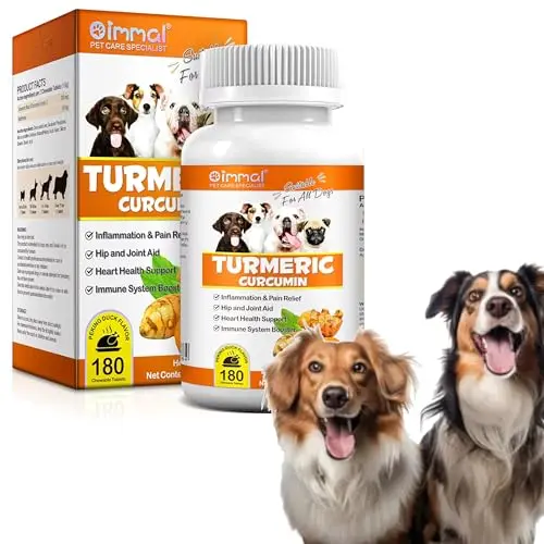 Zenpaws turmeric tablets for dogs with salmon oil and piperine