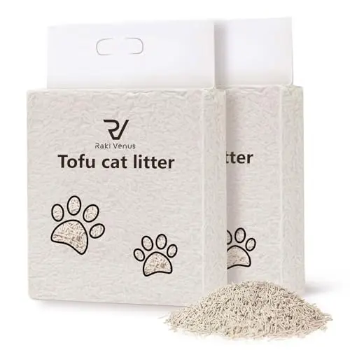 Raki Venus original flavor tofu cat litter pellets bag