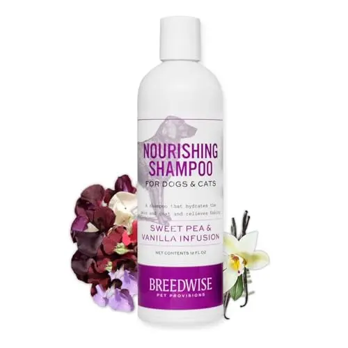 Breedwise hydrating shampoo for dogs and cats with sensitive skin