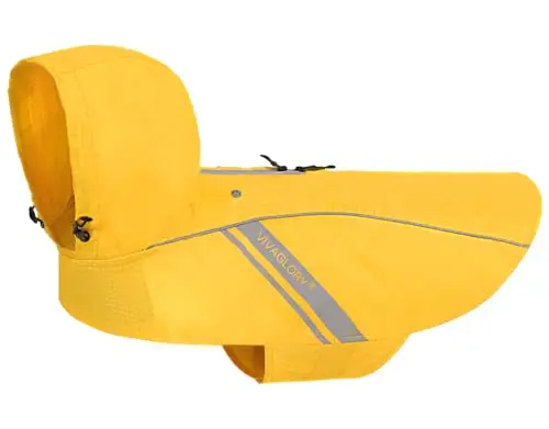 VIVAGLORY dog raincoat in yellow
