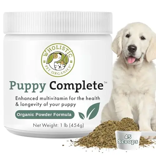 Wholistic Pet Organics Puppy Complete dog vitamin powder