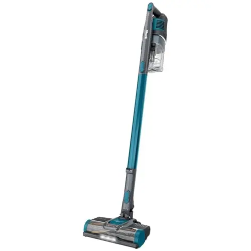 Renewed Shark pet pro cordless stick vacuum in teal and grey