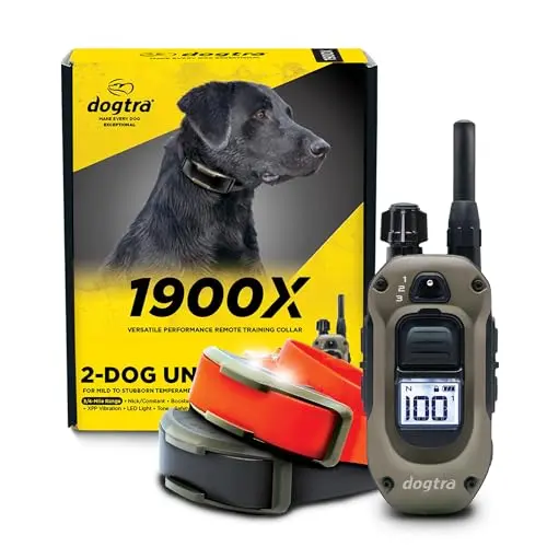 Dogtra 1900X remote training collar system for two dogs