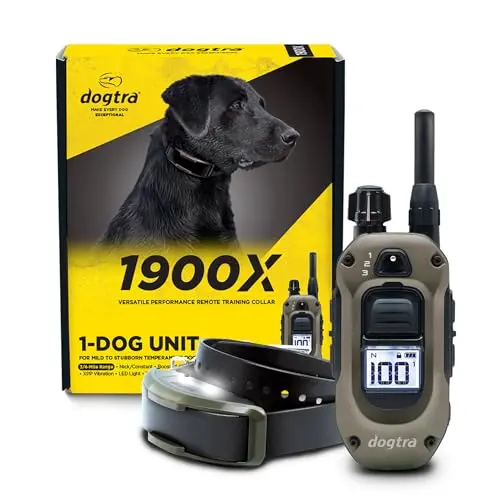 Dogtra 1900X e-collar with remote for large breed dogs