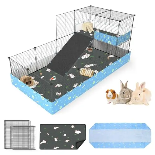 MODESLAB two-story C&C style loft cage for guinea pigs
