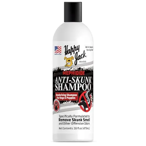Happy Jack Mephidide Anti Skunk Hypoallergenic Shampoo for dogs
