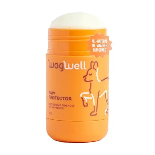 WagWell Paw Protector Dog Paw Balm in a twist-up stick