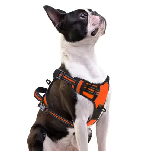 PUPTECK No Pull Dog Harness with reflective strips