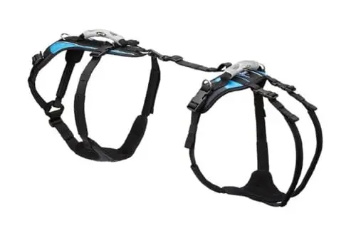 Help 'Em Up Dog Lift Harness showing full body support with U-band design