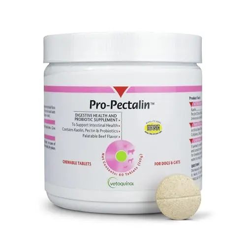 Vetoquinol Pro-Pectalin chewable tablets for dogs and cats