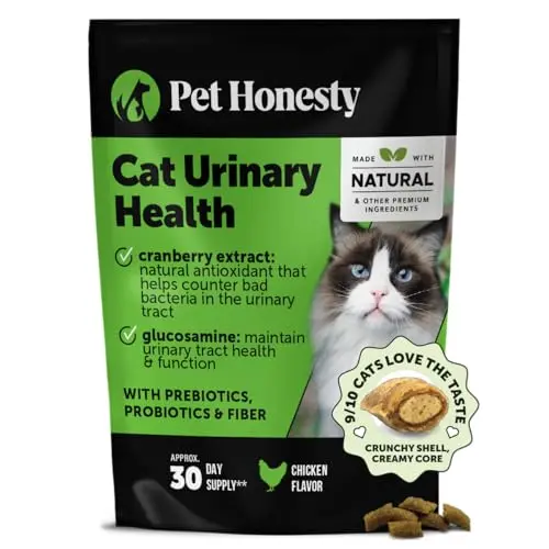Pet Honesty cat urinary health chews in packaging