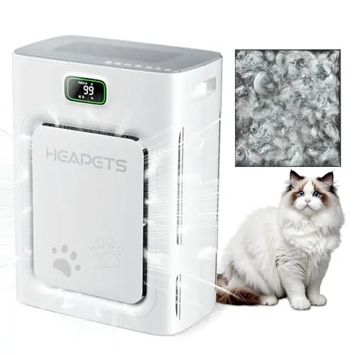 HEAPETS P358 pet air purifier for large rooms