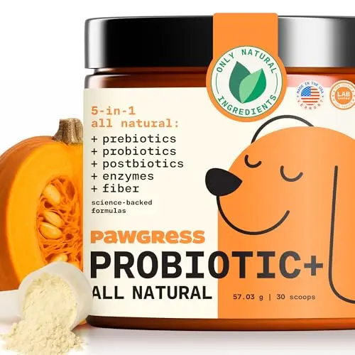 Pawgress 5-in-1 Probiotic Plus Powder for dogs