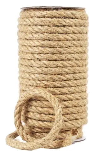 RADIX ROPE ultra thick 8mm jute rope roll, ideal for heavy duty cat tree posts