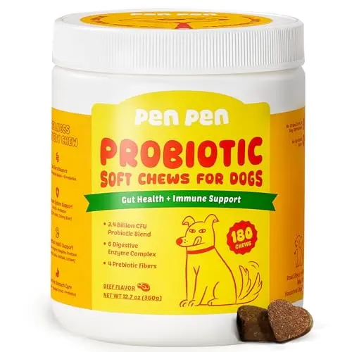 PENPEN Probiotics for Dogs beef flavor soft chews