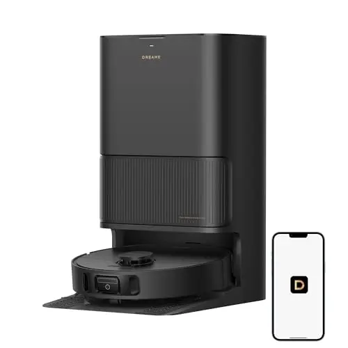 DREAME L40s Ultra CE robot vacuum with self-cleaning dock