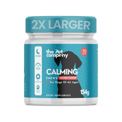 TPC Calming Chews for Dogs soft chicken-flavored treats