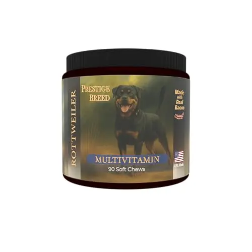 Prestige Breed multivitamin soft chews for Rottweilers