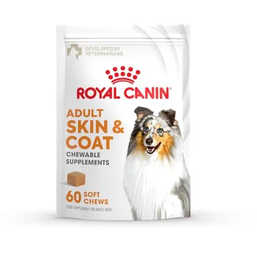 Royal Canin Skin and Coat dog supplement soft chews