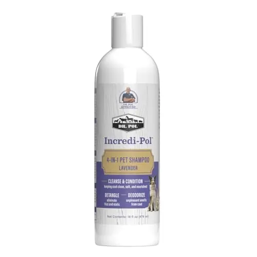 Dr. Pol Incredi-Pol 4-in-1 Pet Shampoo bottle