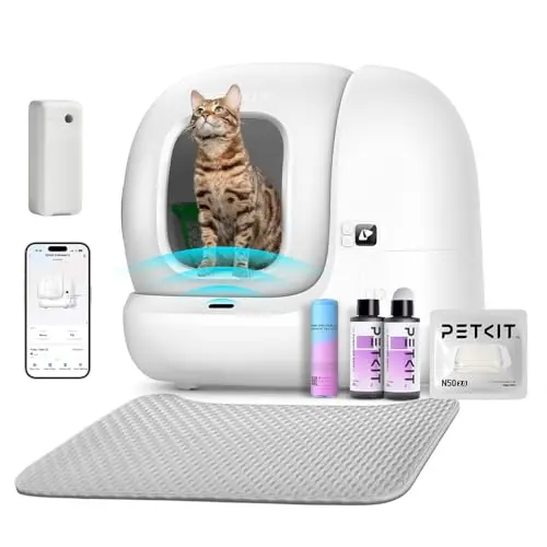 PETKIT automatic litter box with 2-way odor remover