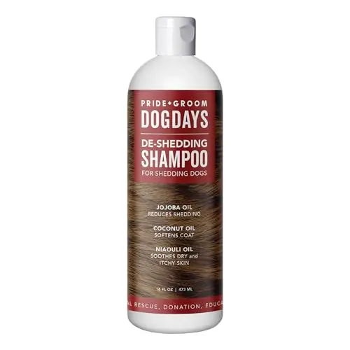 Pride and Groom DogDays Deshedding Dog Shampoo bottle