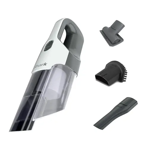 SHARK pearl white lightweight handheld vacuum