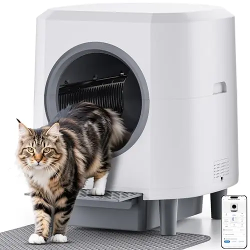 Ellenpent White-1 modern automatic litter box