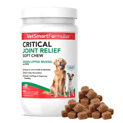 VetSmart Formulas Critical Joint Relief soft chews for dogs